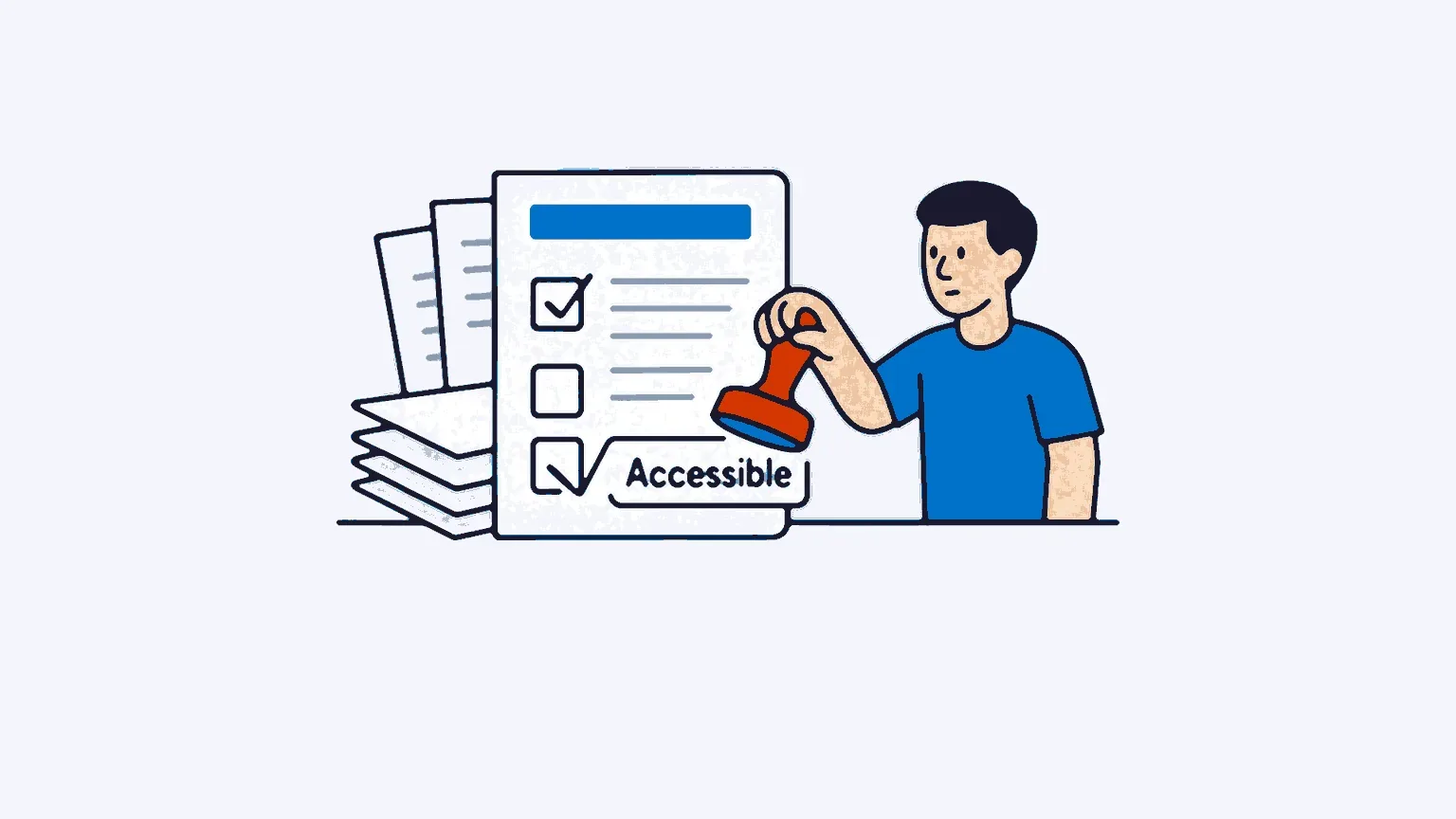 Illustration: Email accessibility: 2025 compliance