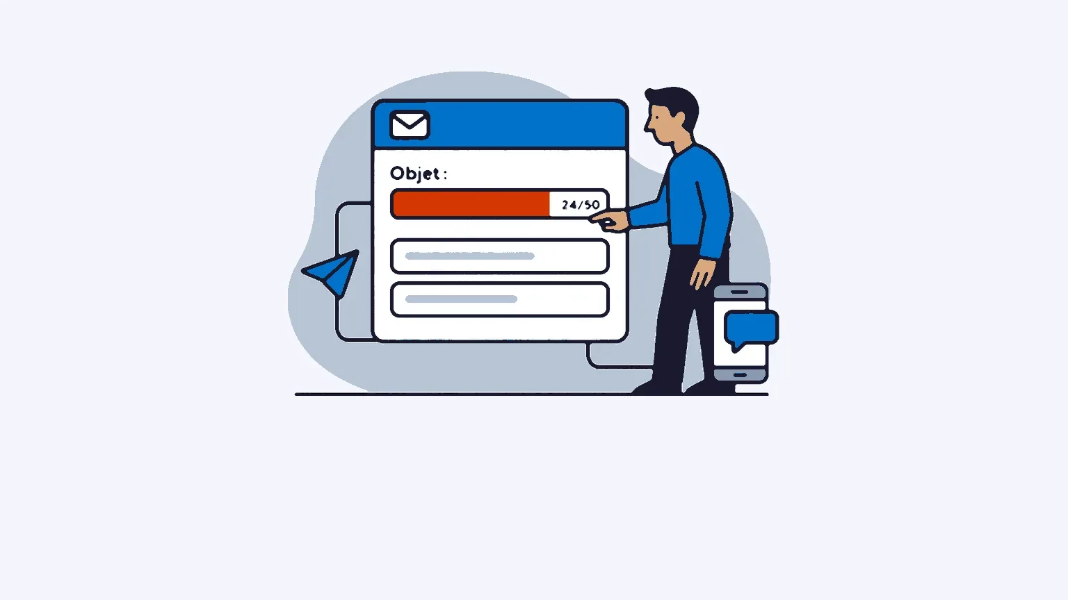 Illustration: How to write high-impact, high-performance email subject lines?