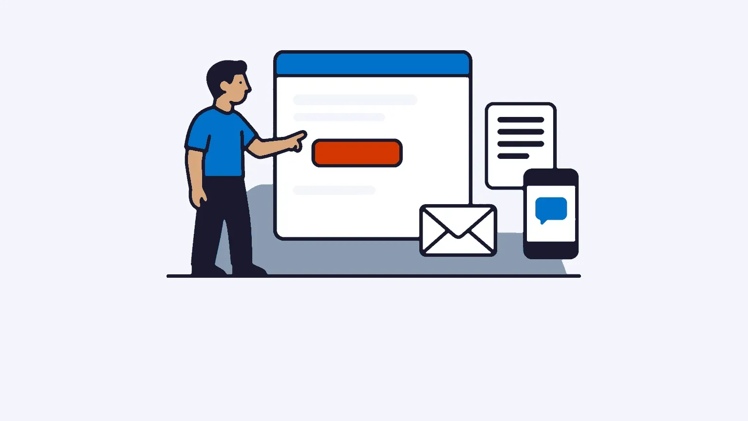 Illustration: Tips for a successful email campaign