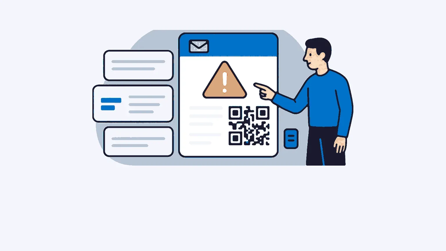 Illustration: Quishing: the QR code threat in emailing