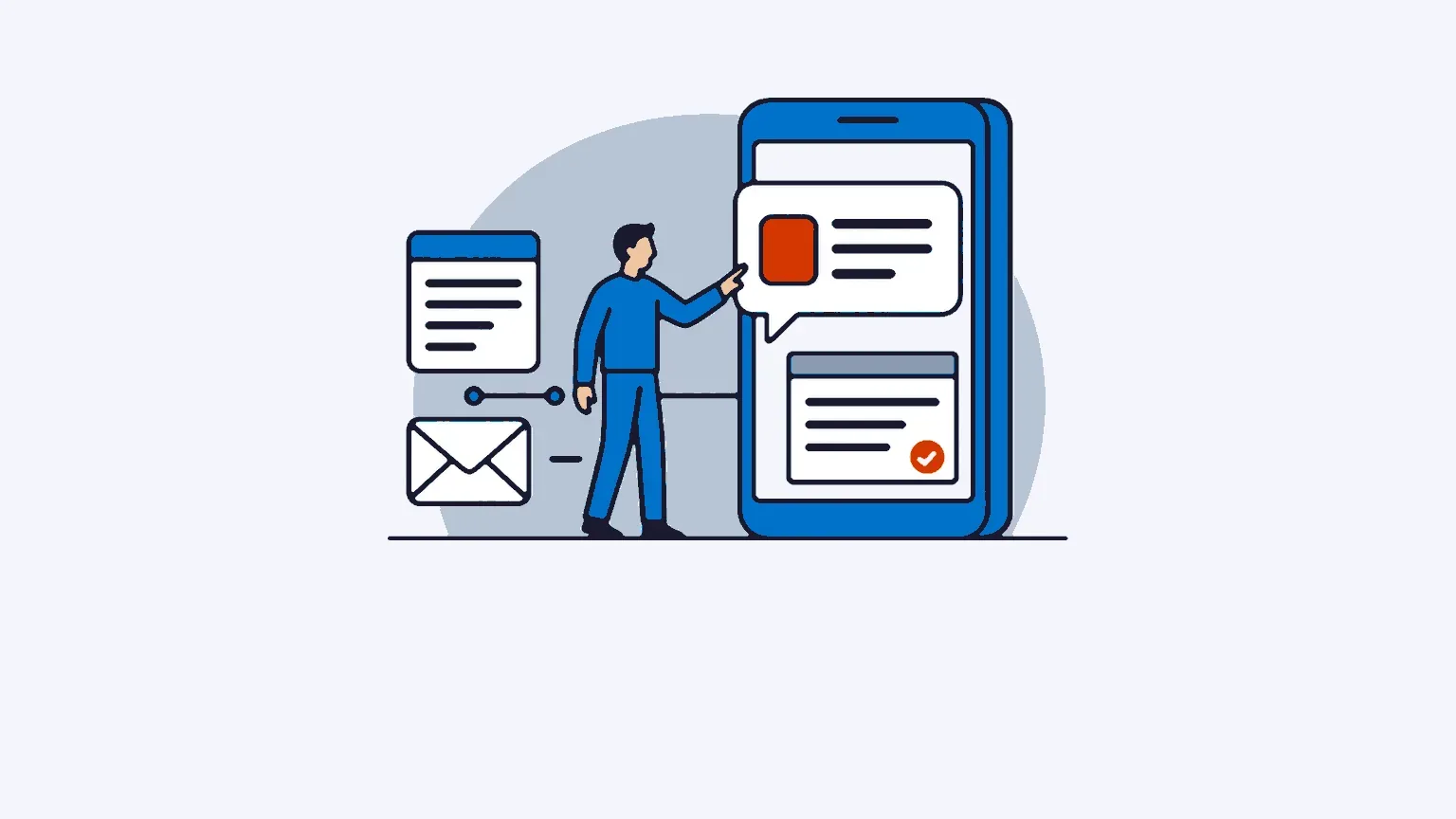 Illustration: B2B SMS vs. B2C SMS: specificities and opportunities