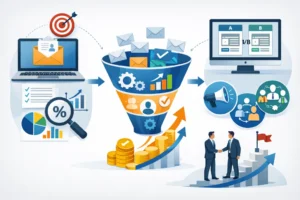 Illustration de l'article sur les KPI en email marketing B2B
